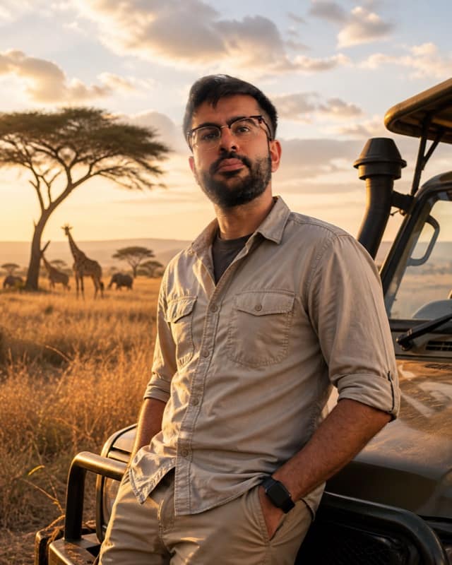 Mohammadali Saleh, founder and guide of Saleh Safaris, Arusha Tanzania